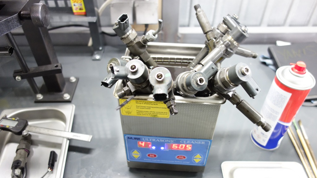 Limpieza de inyectores con ultrasonido en San Pedro de Alcántara (Marbella)